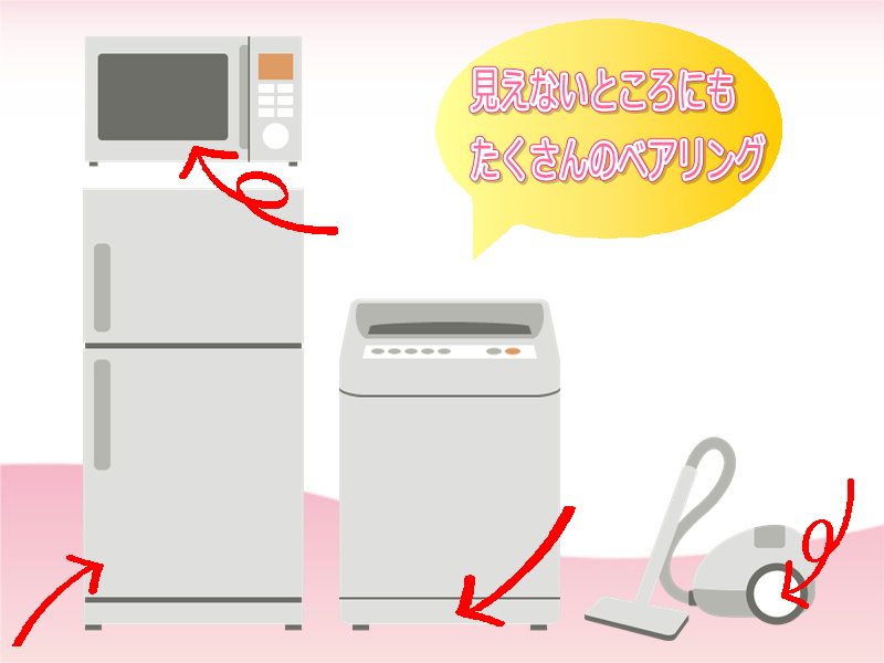 身近なところにベアリング1